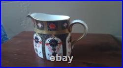 VERY RARE TO FIND'Unique Variation Version' Royal Crown Derby 1128 SGB Milk Jug