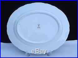Vintage Royal Crown Derby Olde Avesbury Multi-colored 13 Oval Serving Platter