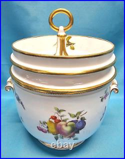 VTG Ceramic Royal Crown Derby Fruit Cooler Pail Bucket BIN05 DS36