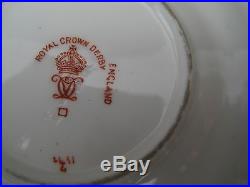 Very Rare Old Royal Crown Derby Miniature Imari Tiny Cake Sandwich Plate 2451