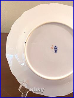 Victorian C1883 Royal Crown Derby Kings #383 Scallop Edge 8.75 Cabinet Plate