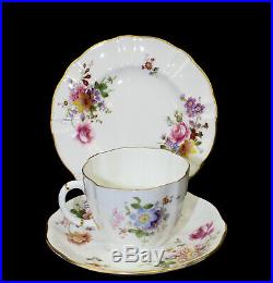 Vintage English Bone China Royal Crown Derby Derby Posies Teapot
