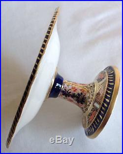 Vintage Royal Crown Derby 1128 Porcelain Miniature Small Tazza Comport Mint