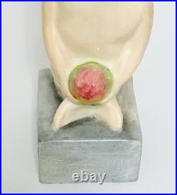 Vintage Royal Crown Derby Adam And Eve Figurine England Extremely Rare! Read
