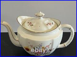 Vintage Royal Crown Derby Bone China 4 Pc Teapot Tea Set Derby Posies