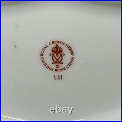 Vintage Royal Crown Derby Bone China Imari Horse Figurine Gold Stopper Mint