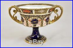 Vintage Royal Crown Derby China Old Imari 1128 Lidded Urn/vase 1st C. 1927