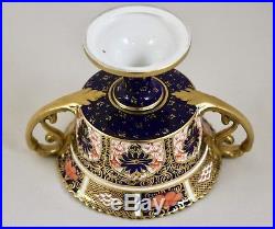 Vintage Royal Crown Derby China Old Imari 1128 Lidded Urn/vase 1st C. 1927