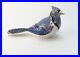 Vintage-Royal-Crown-Derby-China-Wren-Blue-Bird-Gold-Accents-Silver-Plug-Marked-01-yifx
