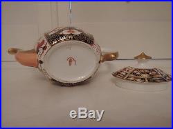 Vintage Royal Crown Derby Imari Teapot #2451