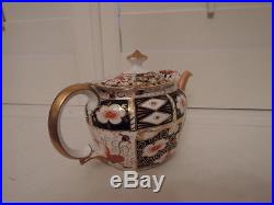 Vintage Royal Crown Derby Imari Teapot #2451