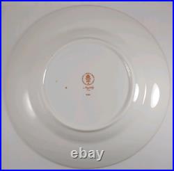 Vintage Royal Crown Derby Majesty Cobalt Blue Dinner Plate 10.5
