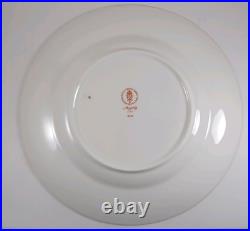 Vintage Royal Crown Derby Majesty Cobalt Blue Dinner Plate 10.5