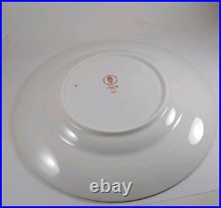 Vintage Royal Crown Derby Majesty Cobalt Blue Dinner Plate 10.5