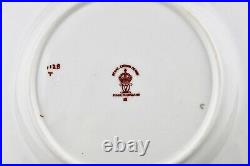 Vintage Royal Crown Derby Old Imari 1128 Square Side Tea Bread Plates X 6 C1940