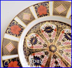 Vintage Royal Crown Derby Old Imari Bone China Salad Plate 1985 England 8.5