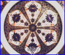 Vintage Royal Crown Derby Old Imari Bone China Salad Plate 1985 England 8.5