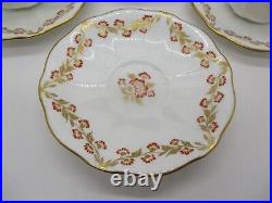 Vintage Royal Crown Derby Partial Tea Set 13 Pieces