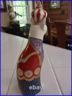 Vintage Royal Crown Derby Porcelain Abyssinian 9 Cat