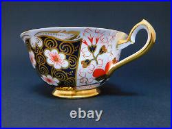 Vintage Royal Crown Derby Traditional Imari 2451 Trio Tea Cup Saucer Plate
