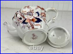 Vintage Royal Crown DerbyFresian Teapot A8022 Made in England Imari Style