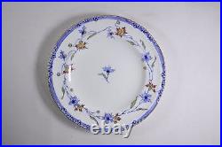 Vintage SET of 7 Royal Crown Derby cake plates, salad plates 1921 1940