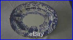 Vintage china, blue Mikado. Pattern by Royal Crown Derby dates from 1920