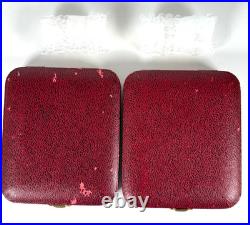 Vtg Royal Crown Derby Howard Eliot Blue Polka Dot Porcelain Knives Forks Mop Spo