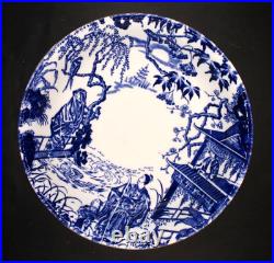 Vtg. Royal Crown Derby Mikado Set Of 3 Bone China Bowls 7.5 England