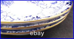 Vtg. Royal Crown Derby Mikado Set Of 3 Bone China Bowls 7.5 England