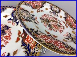 -royal Crown Derby- Kings Imari 383 Tea Coffee Set Service Cup Can Saucer Plates